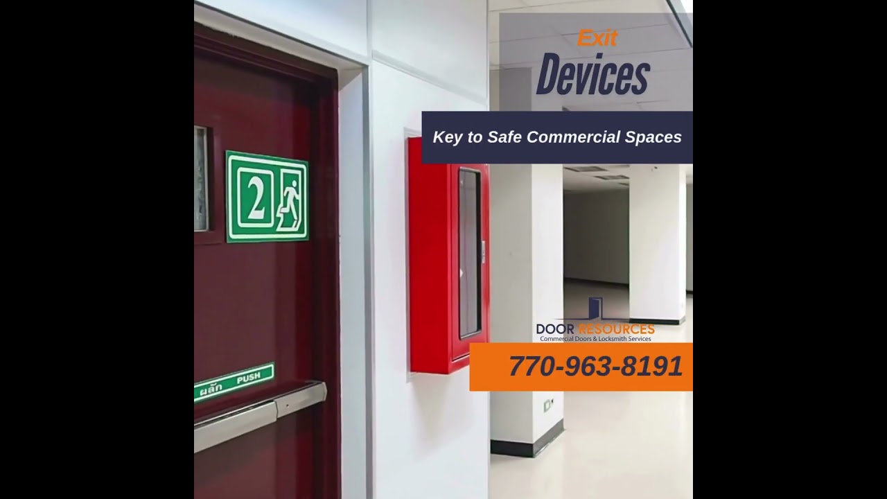 Secure Your Commercial Space with Exit Devices