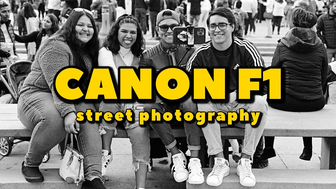POV Street Photography on 35mm FILM in CHICAGO! - Canon F1 (OLD) w/ 50mm f/1.8 - Ep. 14