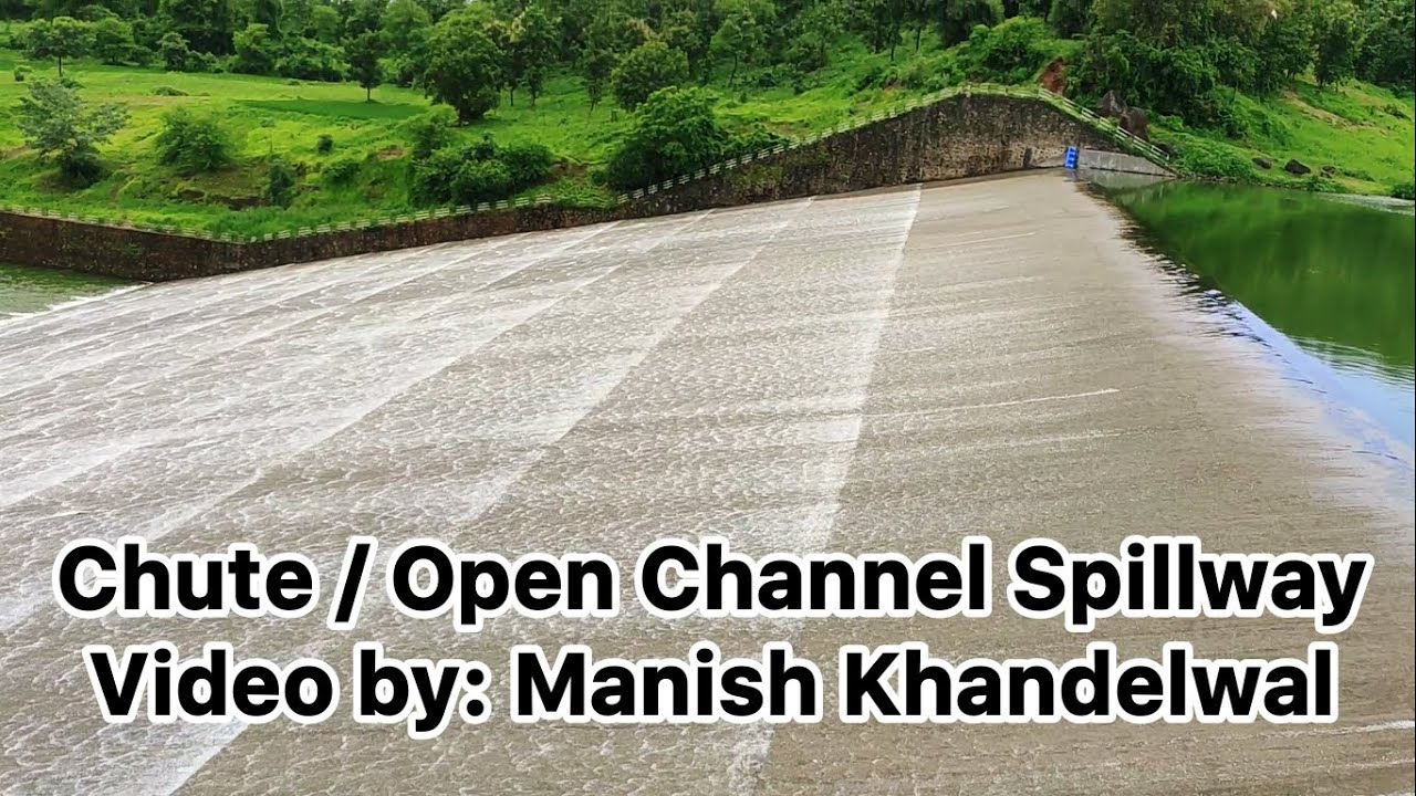 Chute Spillway | Trough Spillway | Open Channel Spillway | Keliya Dam in Vansda, Gujarat