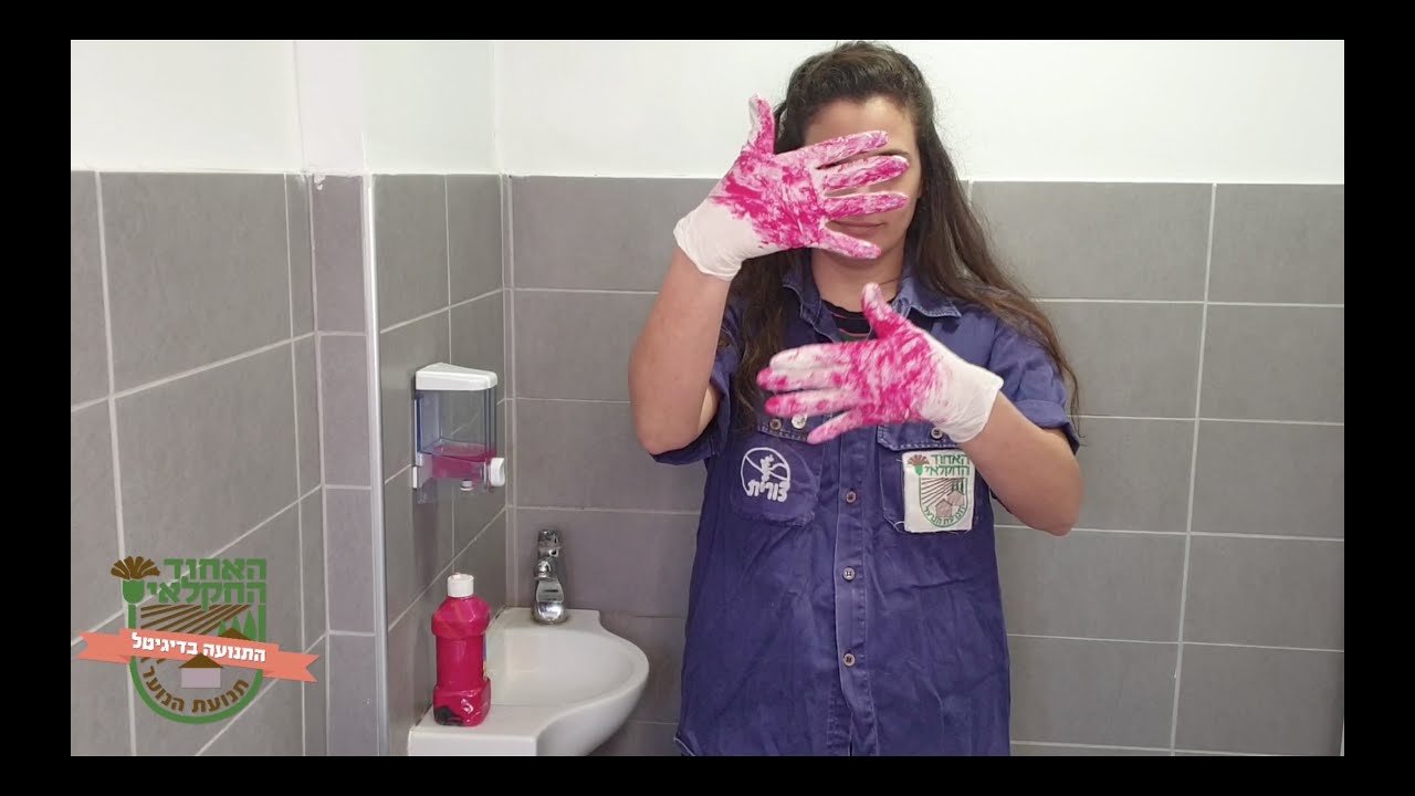 שמירה על היגיינה - שטיפת ידיים