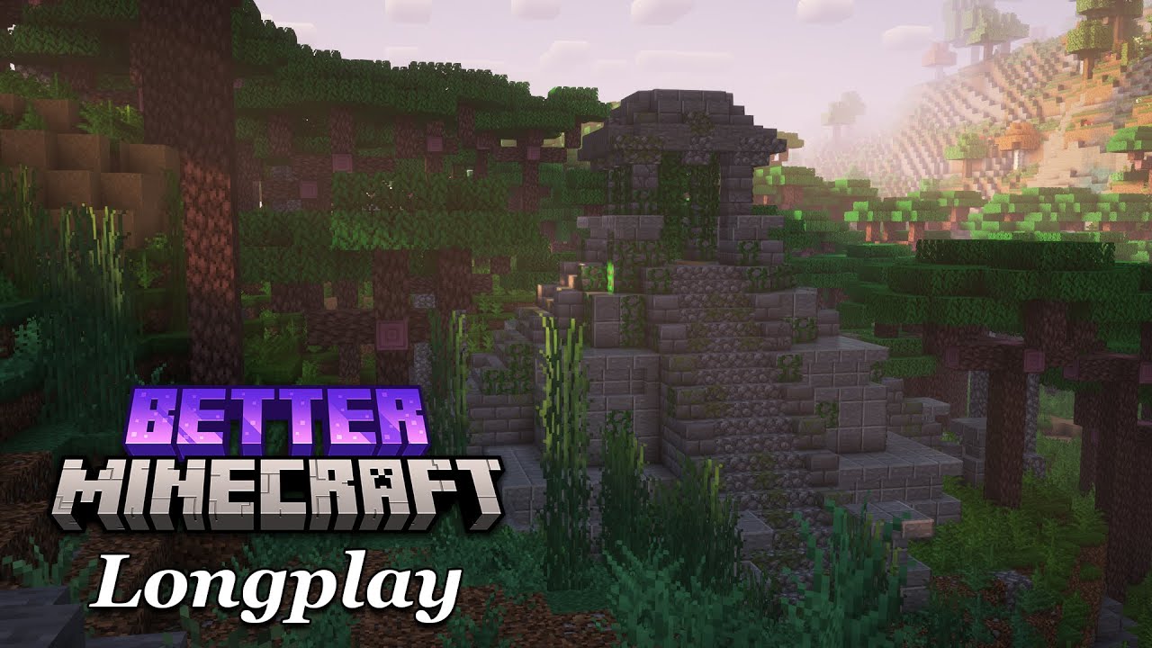Better Minecraft Relaxing Longplay - Exploring The World (No Commentary) 1.20