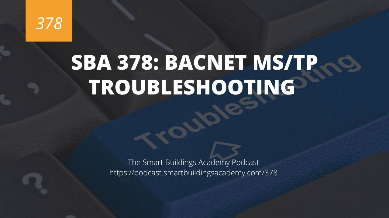 SBA 378: Устранение неполадок BACnet MS/TP