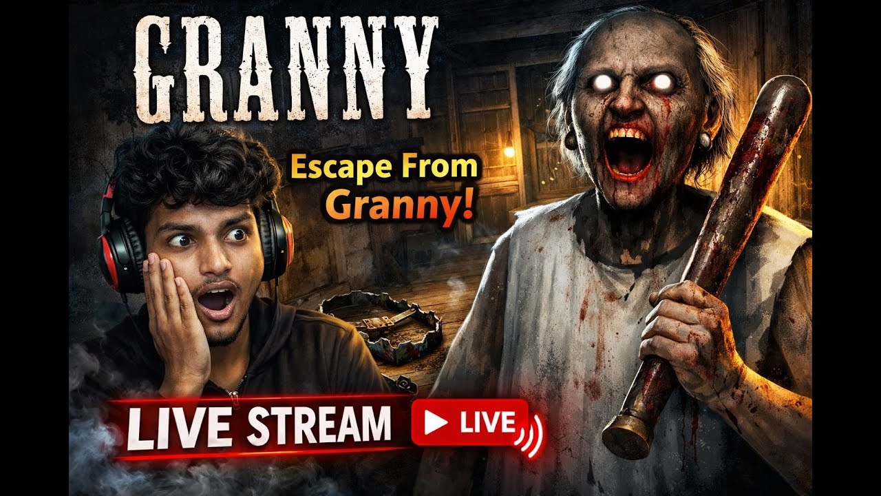 Granny 1 Escape | Granny ☠️ | Is Live Now #granny