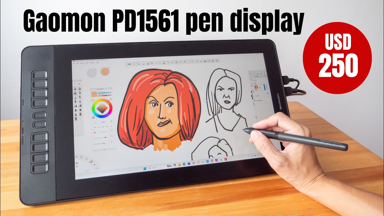 Gaomon PD1561 pen display (review)