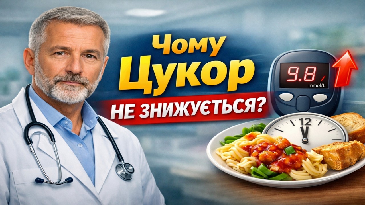 Лікарі про це мовчать! Чому цукор ніяк не падає та в які години насправді потрібно їсти.