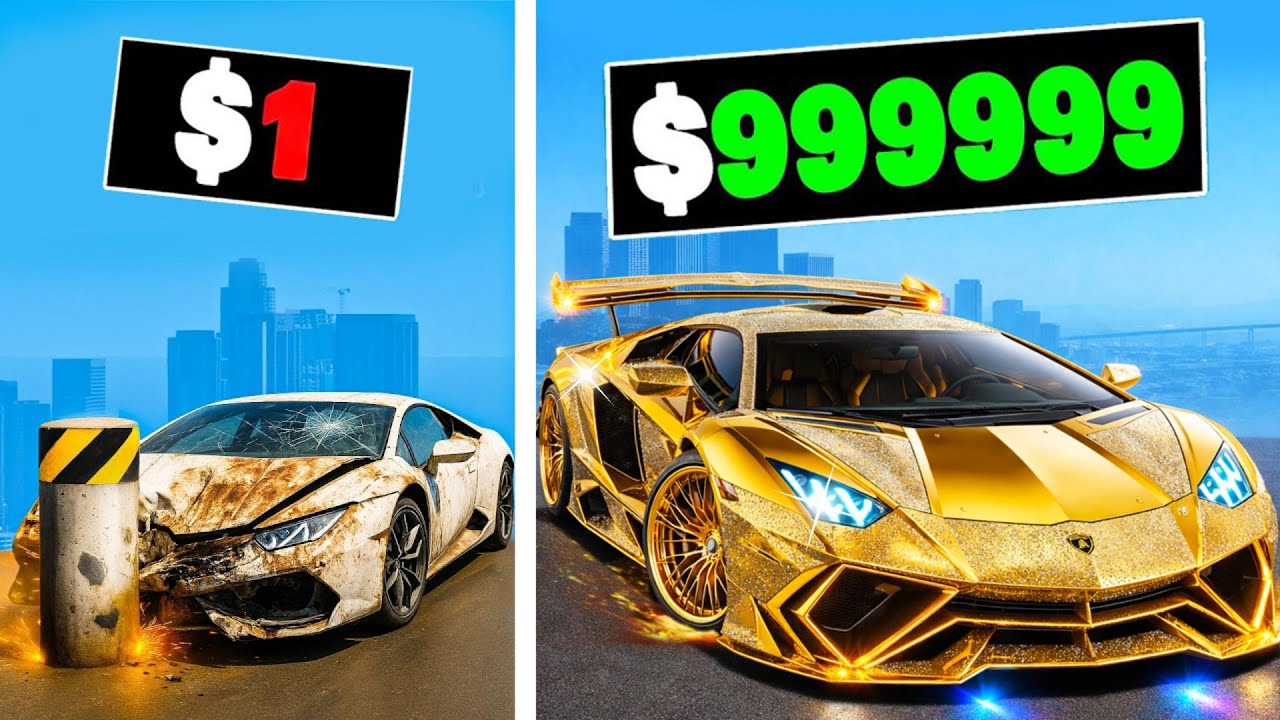 Every time I crash my car gets more expensive in GTA 5!