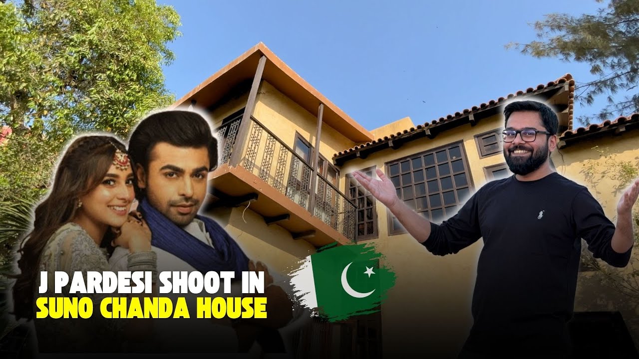 BEHIND THE SCENES: Suno Chanda House Tour & J.Pardesi Shoot in Defence Karachi!