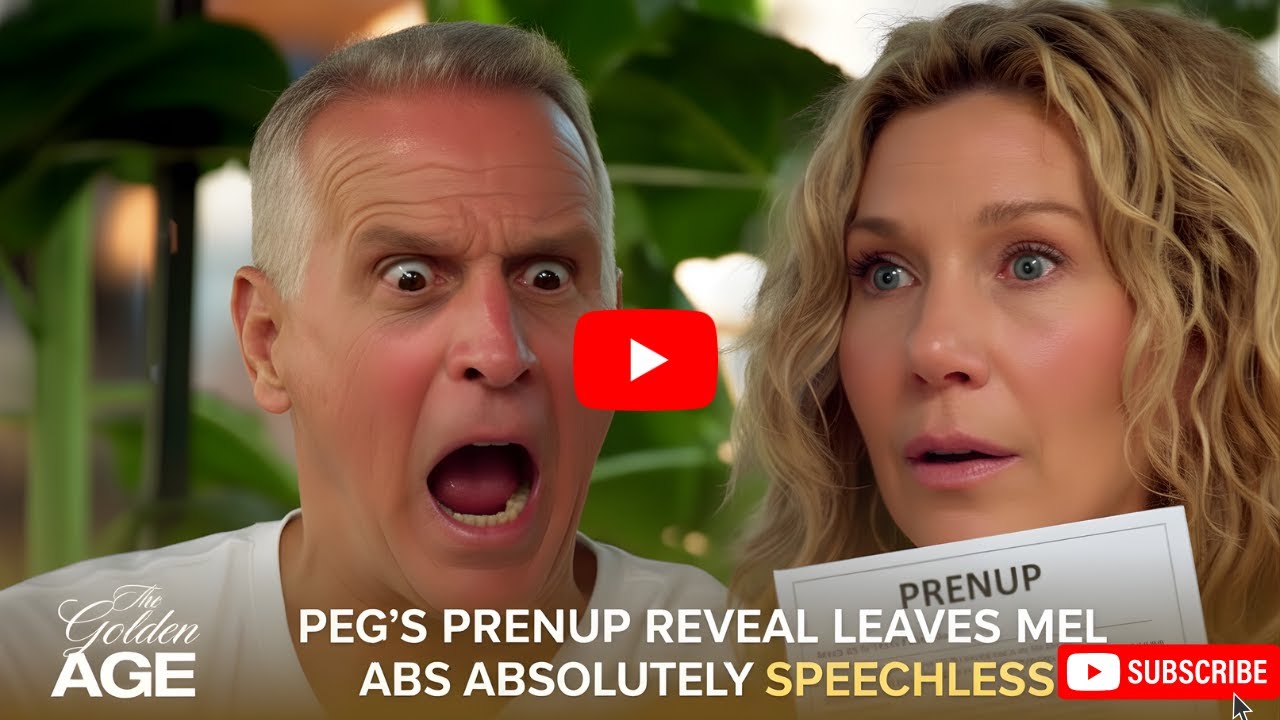Golden Bachelor SHOCK! Peg Tells Mel! ‘You’ll Have to Sign a Prenup!’! His Reaction Says EVERYTHING