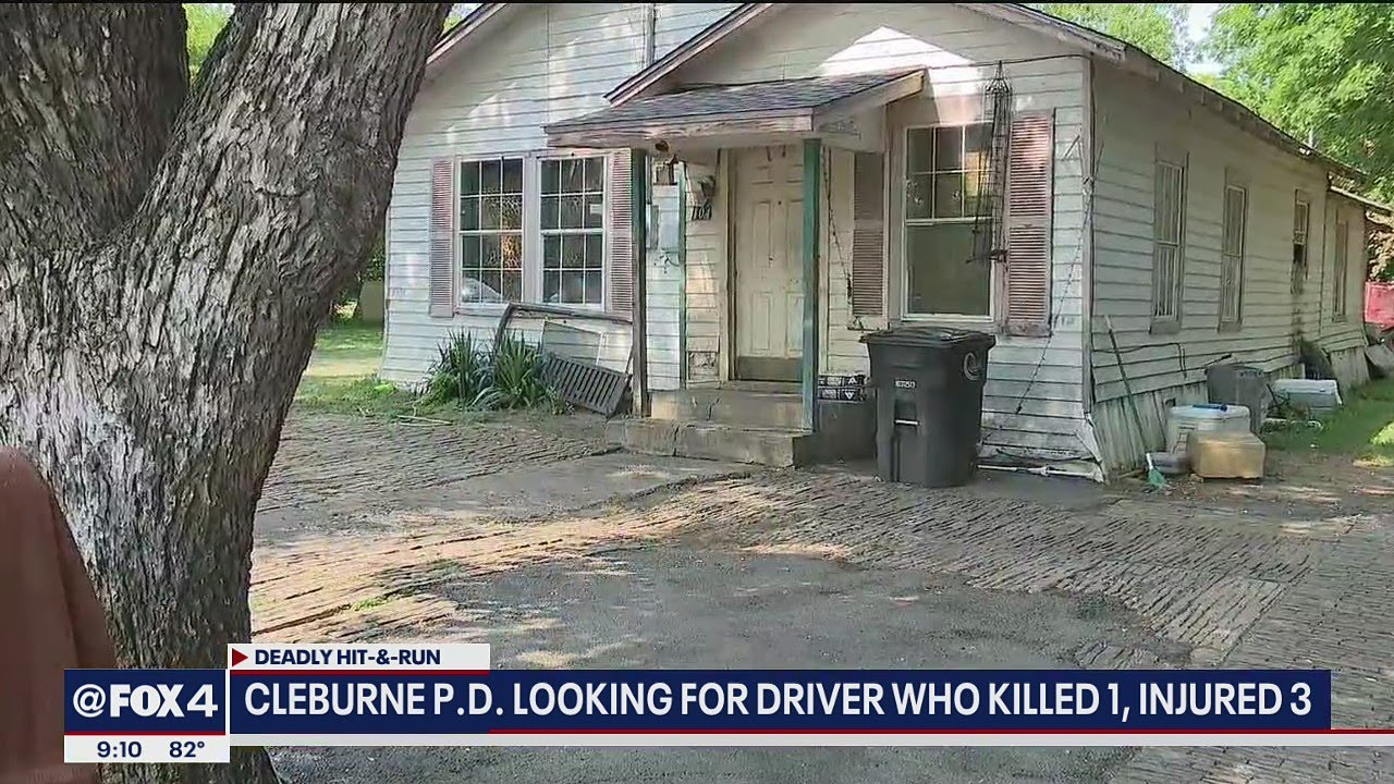Cleburne man intentionally ran over pedestrian, killing him: police