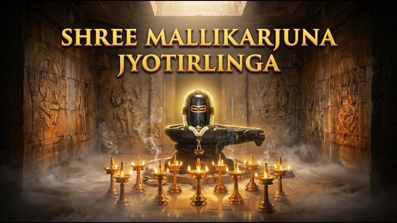 Shree Mallikarjuna Jyotirlinga | The Sacred Power of Shiva at Srisailam
