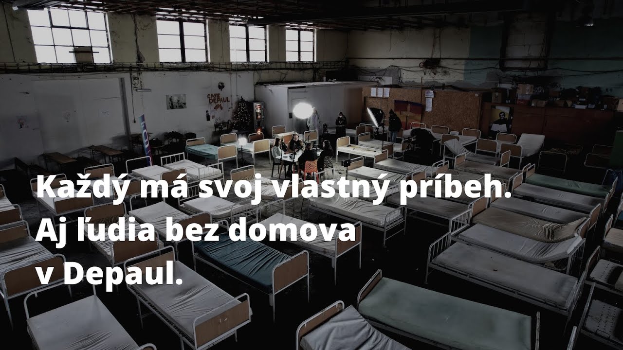 Každý ma svoj vlastný príbeh. Aj ľudia bez domova v nocľahárni Depaul.
