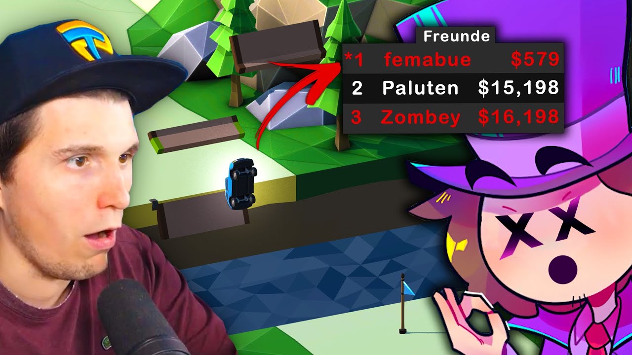Ich schlage Paluten & Zombey in Poly Bridge