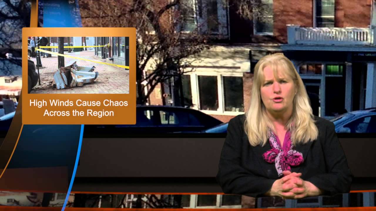 YCN News 3.18.2015 High Winds Cause Chaos Across the Region