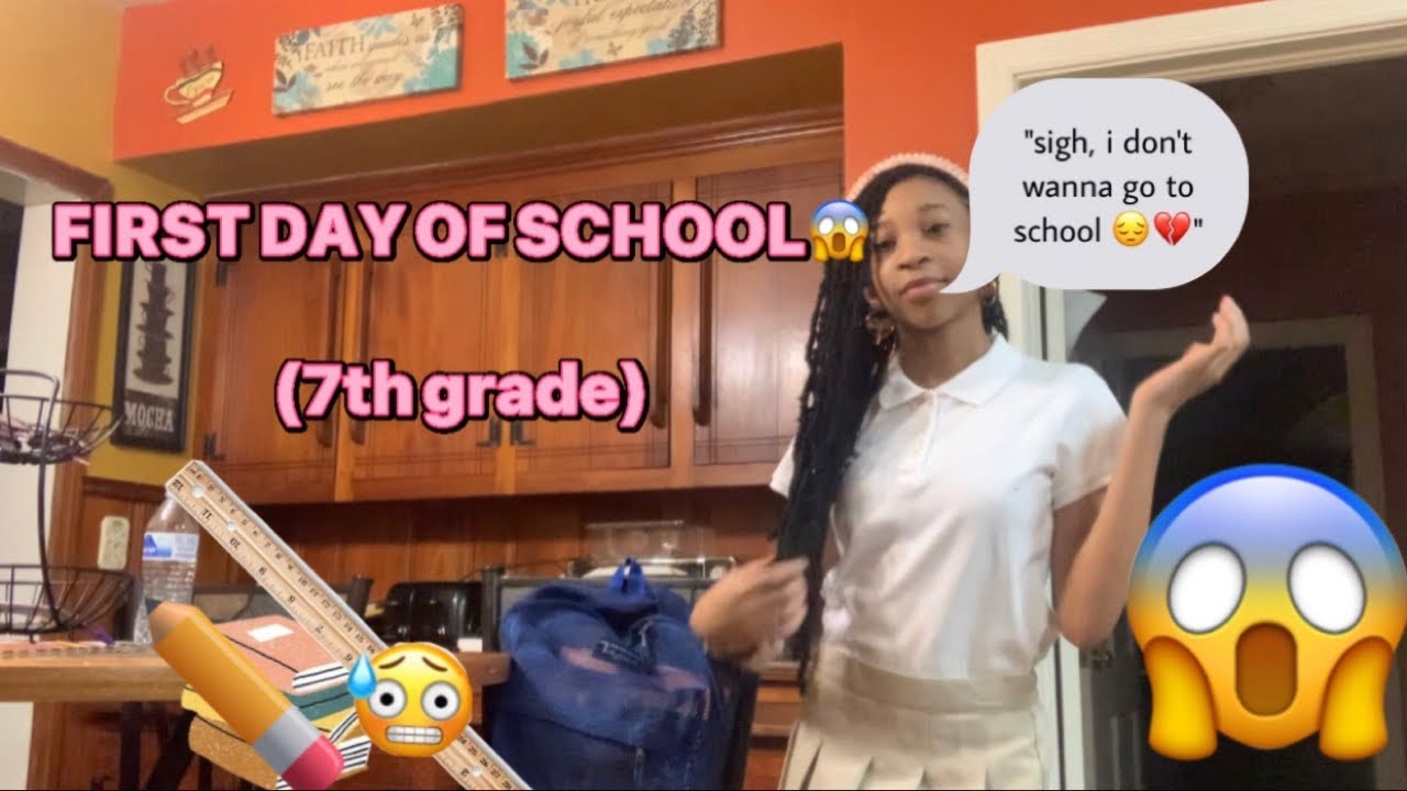 FIRST DAY OF SCHOOL GRWM!! (7th grade)