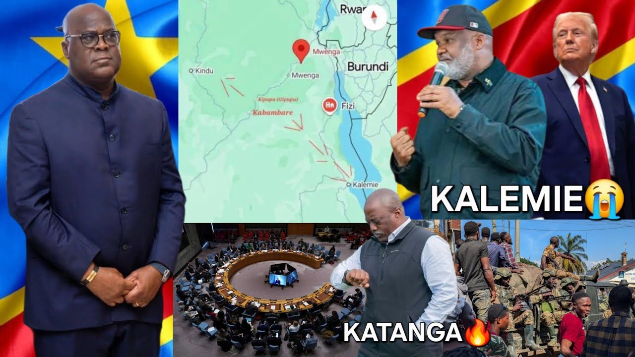 NANGAA FONCE AU KALEMIE, KIPUPU TOMBÉ SOUS M23, FTSHISEKEDI TRAUMATISÉ PAR TRUMP, JKK,UVIRA 20.12.25