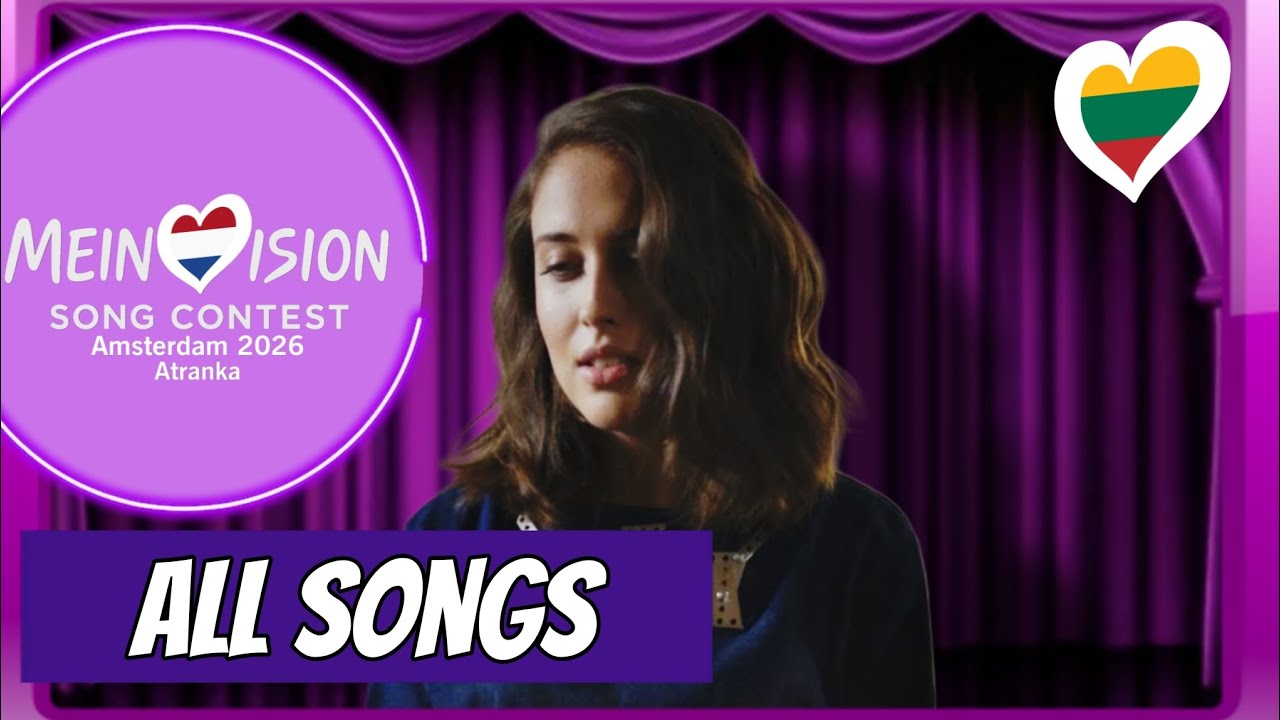 All Songs | MeinrovisionLT 2026