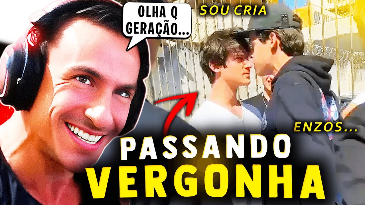 SUPER XANDÃO REAGINDO - ENZOS PASSANDO VERGONHA KKKKKKKKKK