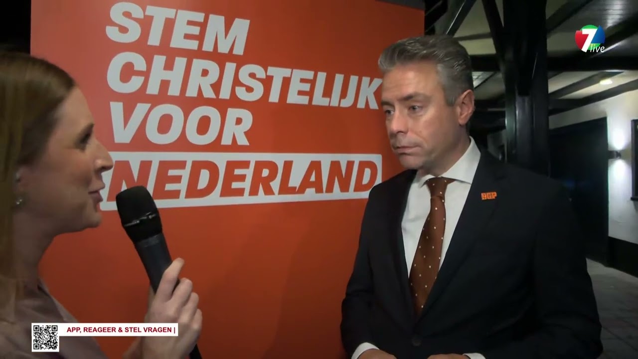 Chris Stoffer - SGP reageert op Verkiezingsuitslag 2025