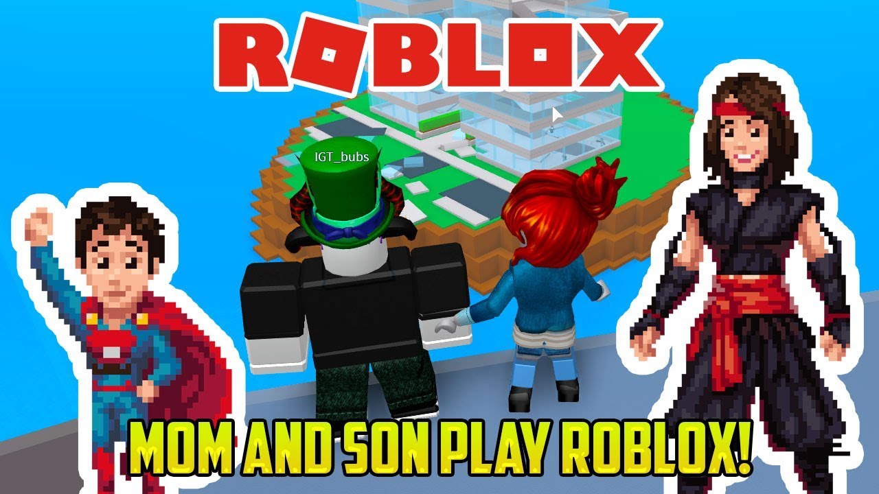Roblox: MOM AND SON PLAY NATURAL DISASTERS