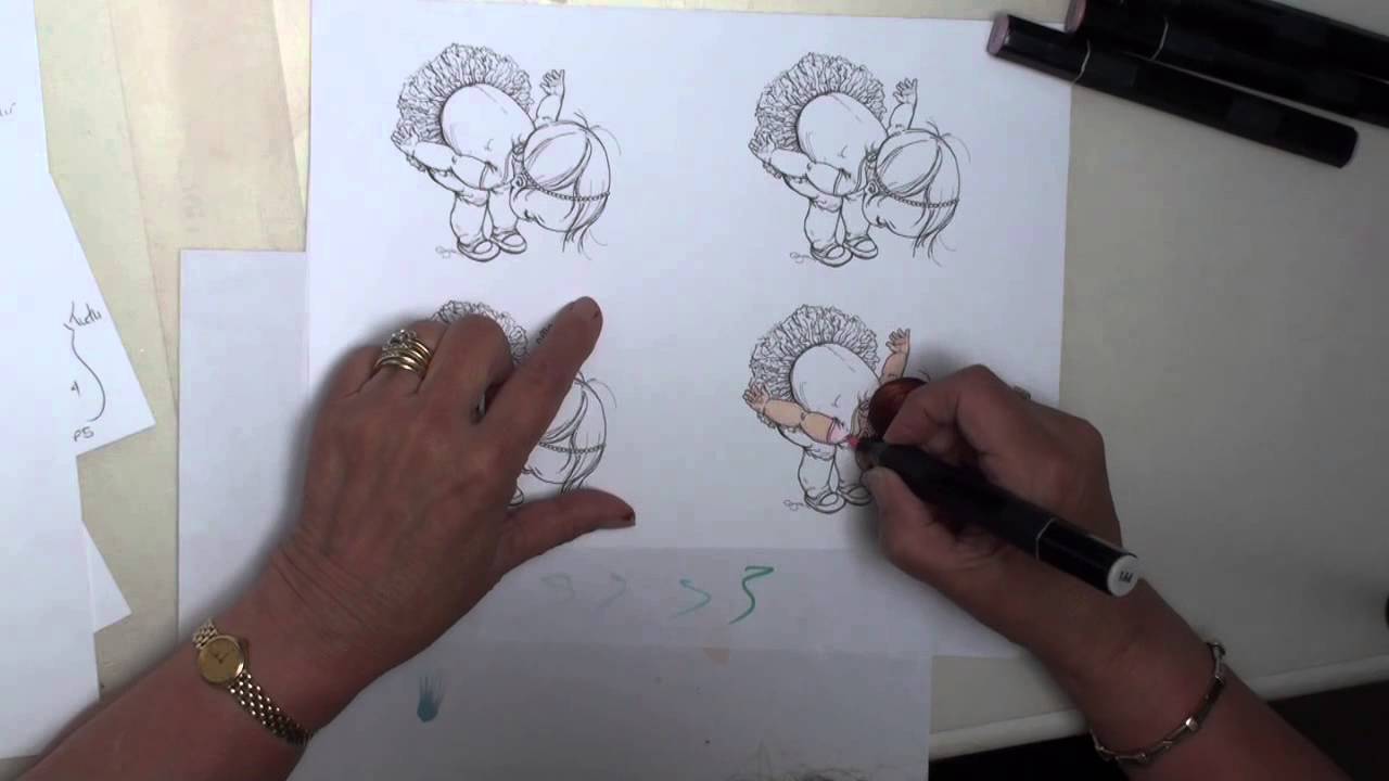 Easy Coloring with Spectrum Noir