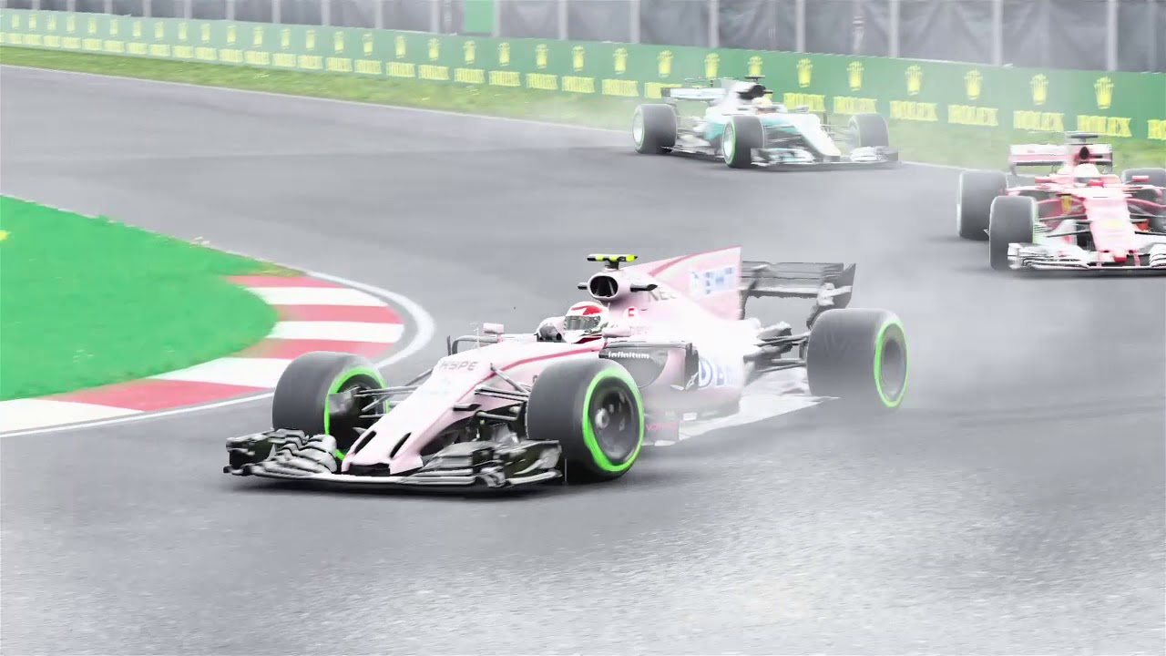 F1&trade; 2017 - Gilles Villeneuve Montreal F1 Autdrome Overtaking - Force India F1