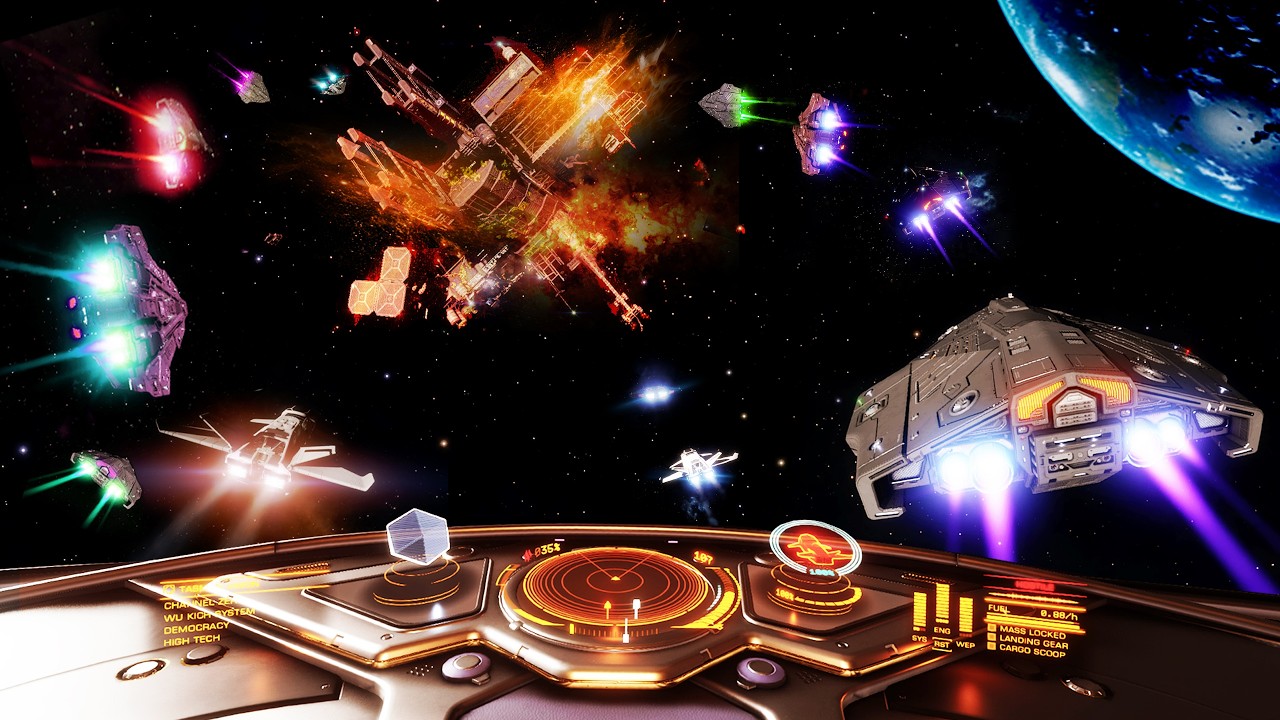 The Craziest 10,000 Player Space War Event