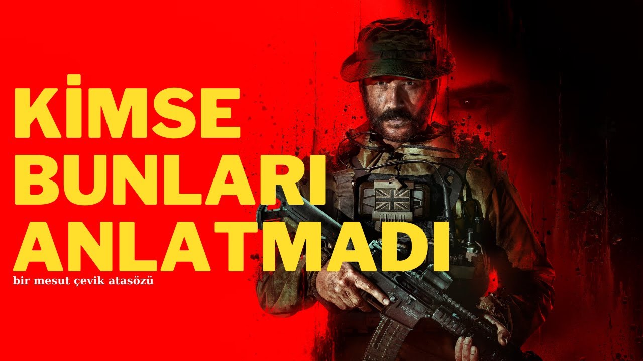 AĞIZ İSHALİ - COD MODERN WARFARE 3 NEDEN KÖTÜ BİR OYUN?