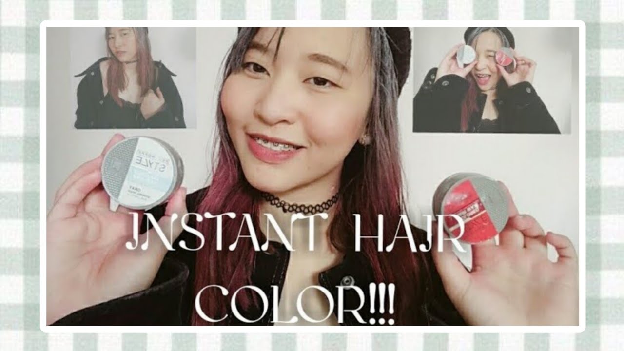 PENSHOPPE COLORED HAIR WAX (Instant and Washable!!) Review?!! + Korean Look