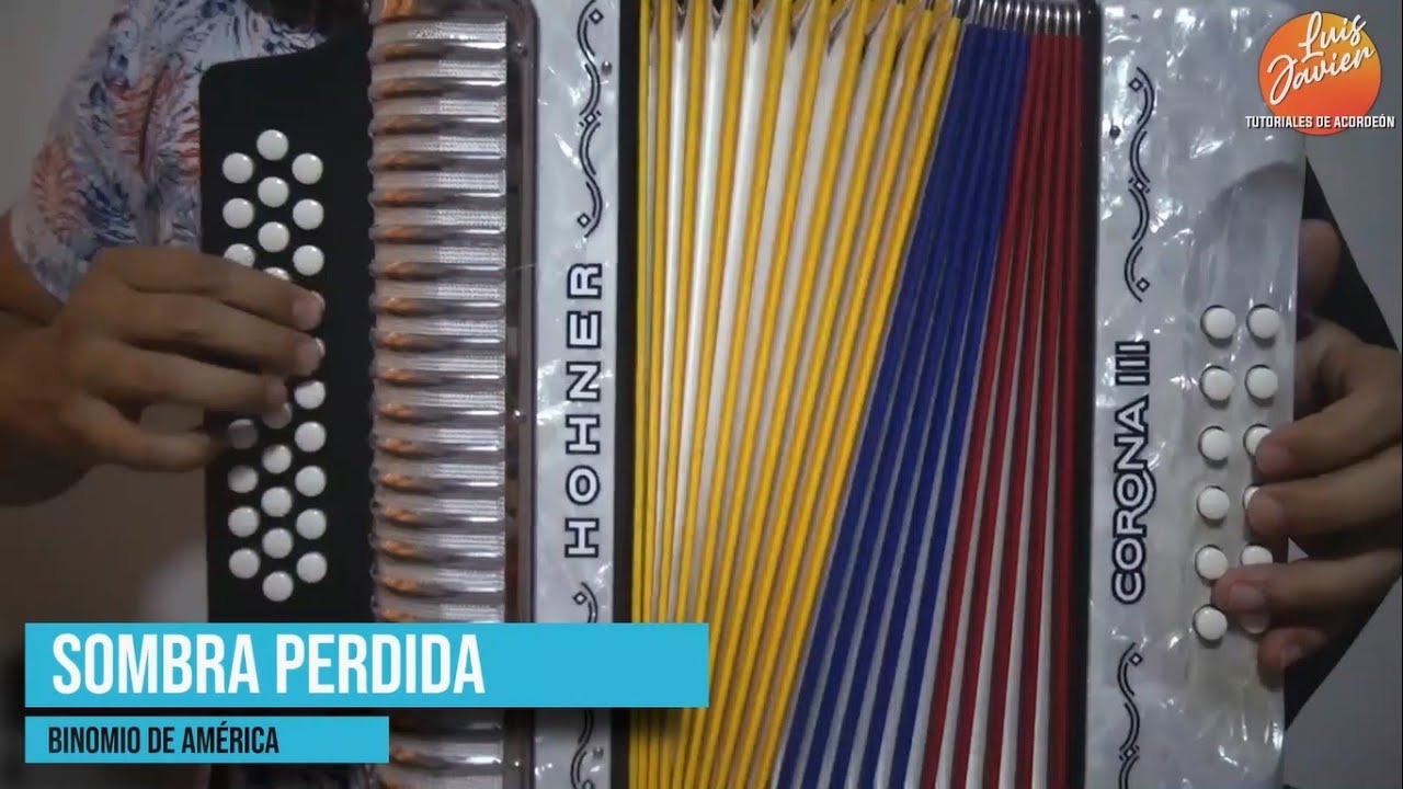 SOMBRA PERDIDA - Binomio de Oro de América | Tutorial | Luis Javier Hernández