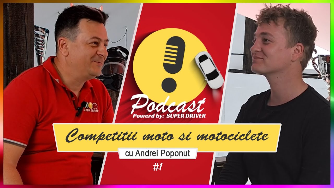 Despre competiții moto și motociclete în general cu Andrei Poponuț - Episodul 1