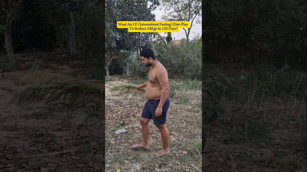 My Extreme 24Kgs Fat-Loss Transformation with Intermittent Fasting Diet Plan | fatfree fitness I F