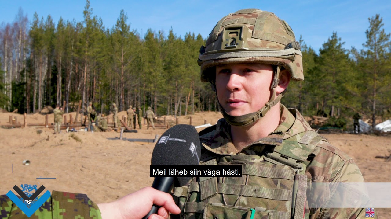 Pioneeripataljoni ja NATO lahingugrupi välikindlustamise õppus