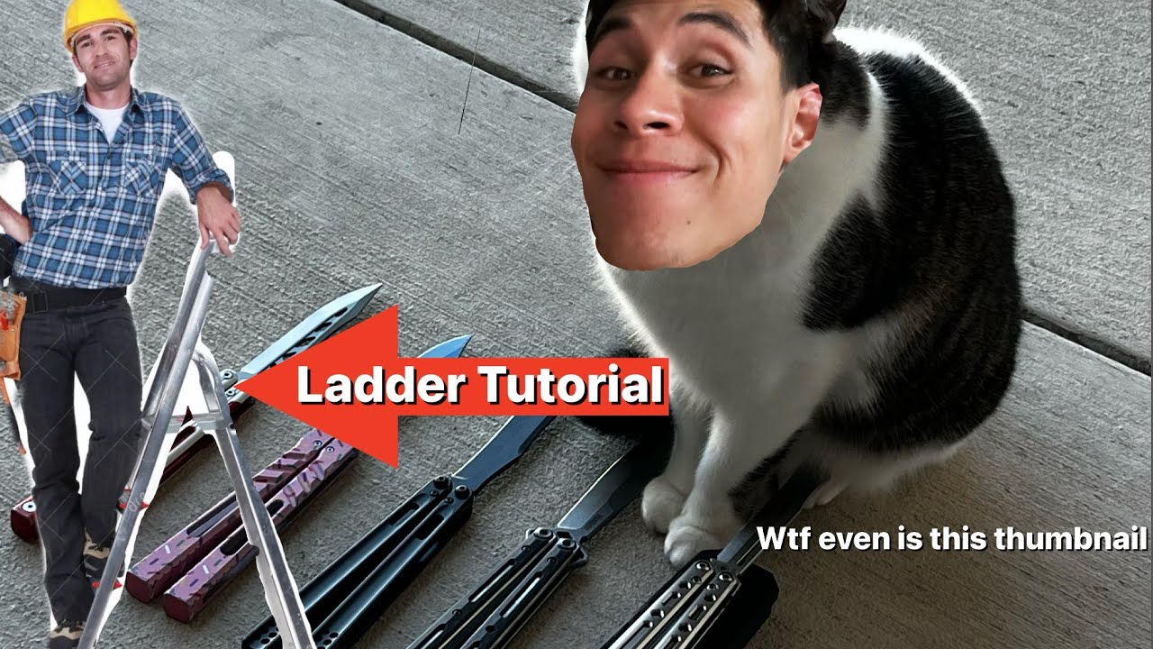 Balisong Tutorial/ tips and tricks (Ladder) 