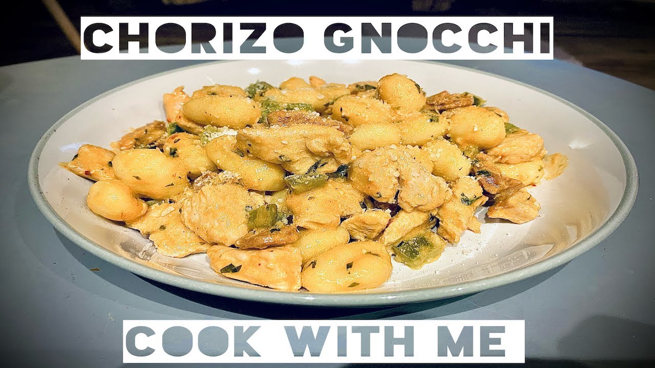 Chicken & Chorizo Gnocchi Recipe | Quick and easy