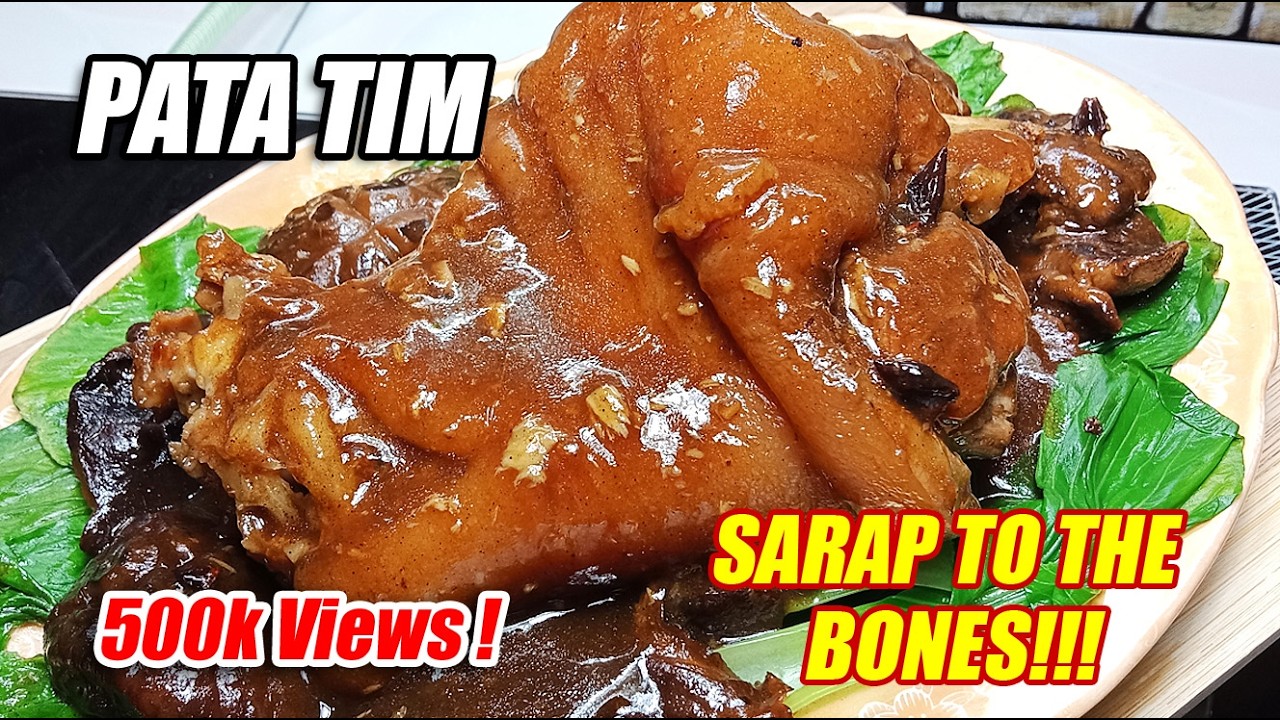 🔥 How to Cook Pata Tim Pinoy Style 🐷