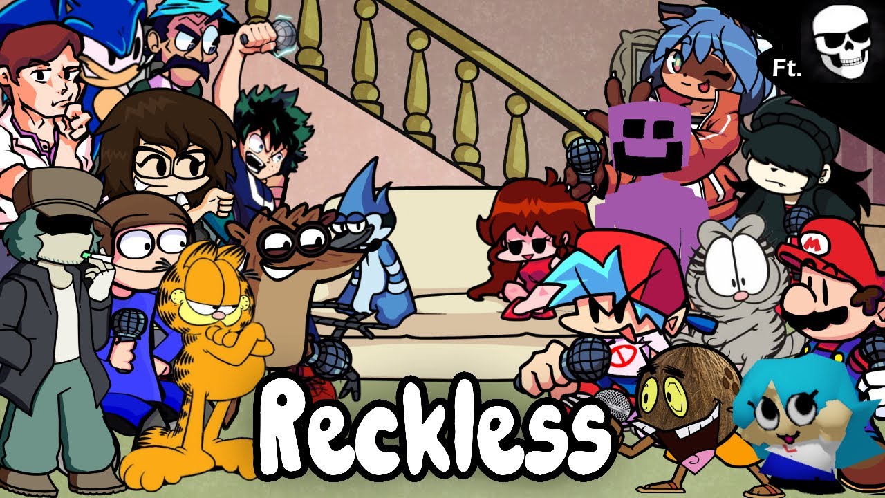 FNF Reckless But Every Turn A Different Cover Is Used (Collab with @Spookleton )