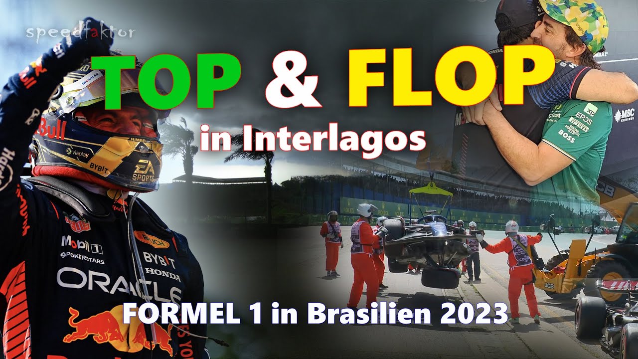 TOP und FLOP in Interlagos. F1 in Brasilien 2023 - Motorsport-Talk mit Werner