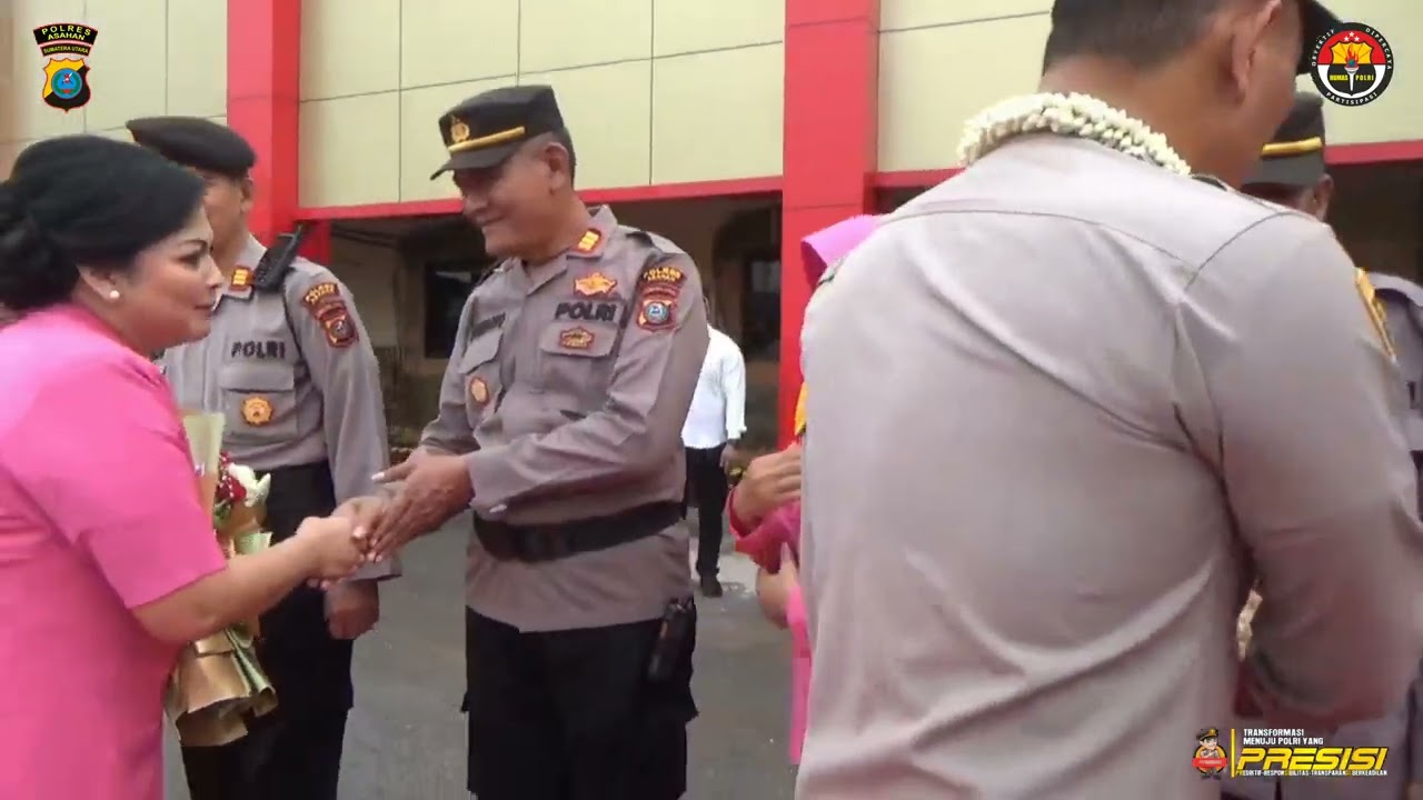 Tv Polres Asahan (Sertijab Kapolres Asahan).