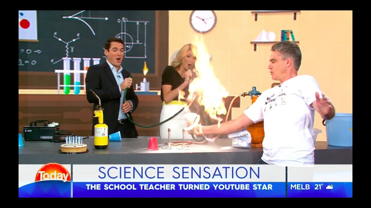 Today Show Appearance #1 with Stefanovic | Make Science Fun