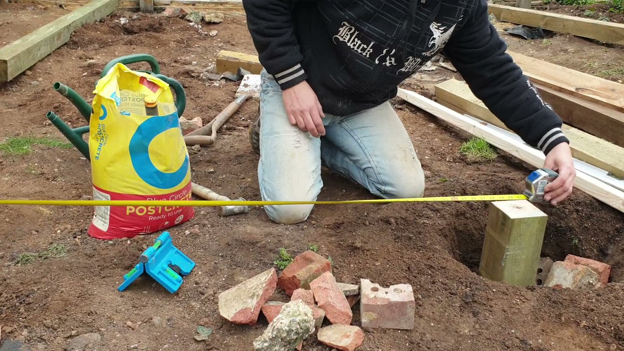 Shed / summerhouse build part 1