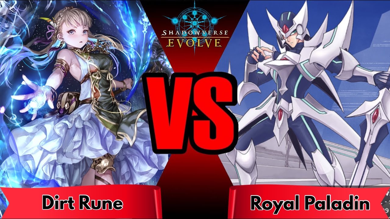 Shadowverse Evolve: Dirt Rune VS Royal Paladin (September 2025 Format)