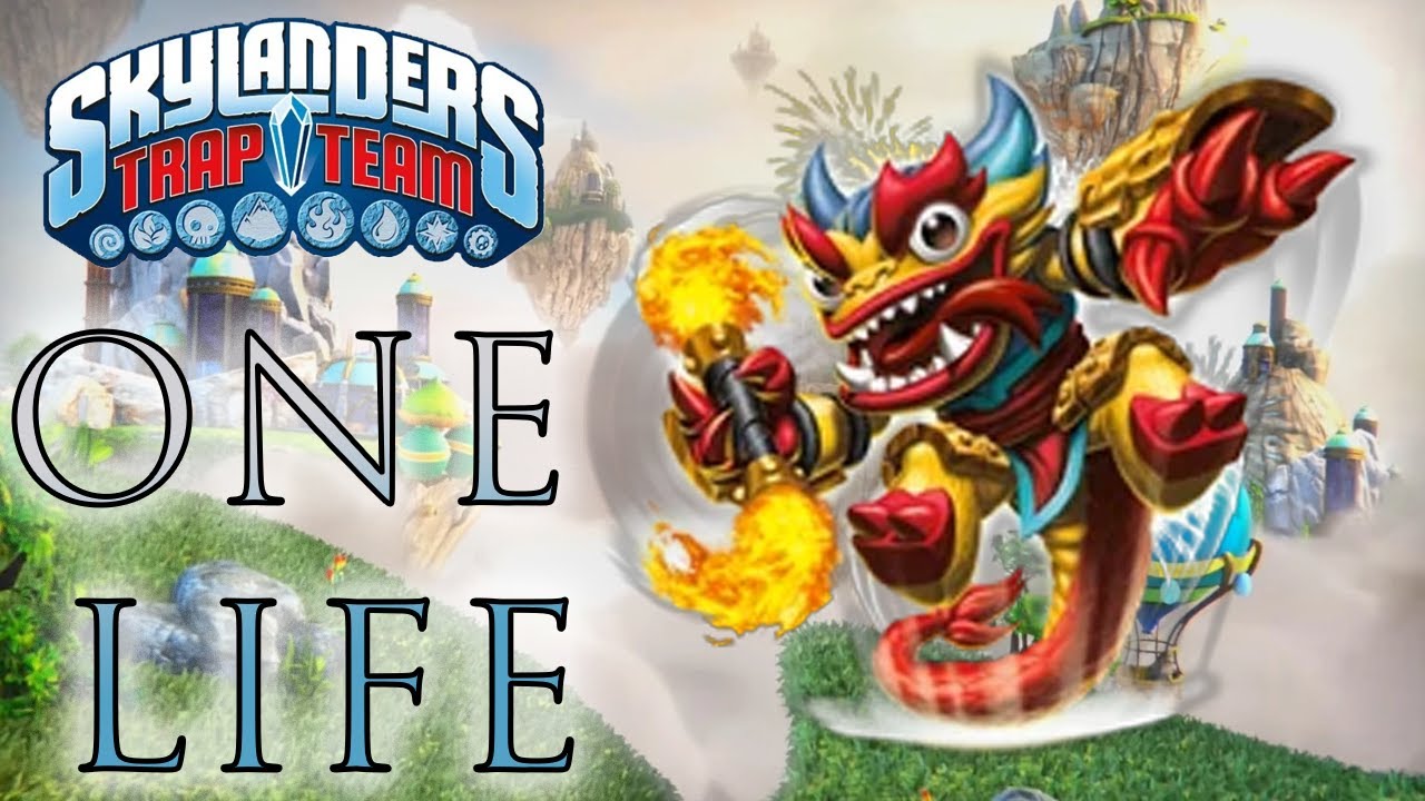 Skylanders Trap Team One Life - Fire Kraken