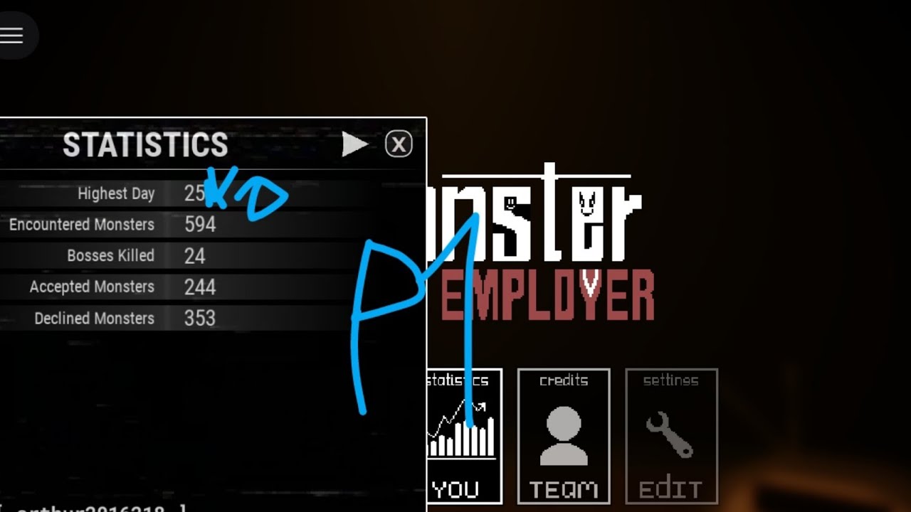 NOOBIEPLAYZ-getting to day 250 on monster employer - part 1 of monster employer end