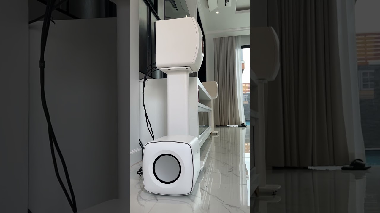 คลิปเสียง KEF LS-50 Wireless II + Subwoofer KEF KC62 ครับ #piyanas #KEF #LS50Wireless2