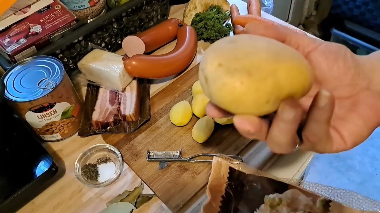 Linsensuppe und Quatschen      K&uuml;chen Talk und Kaffeeklatsch....