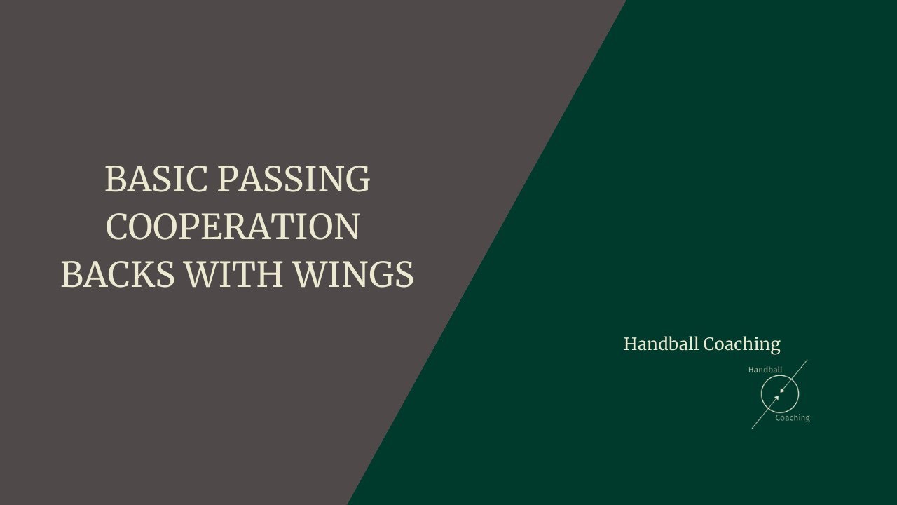 BASIC PASSING COOPERATION BACKS WITH WINGS