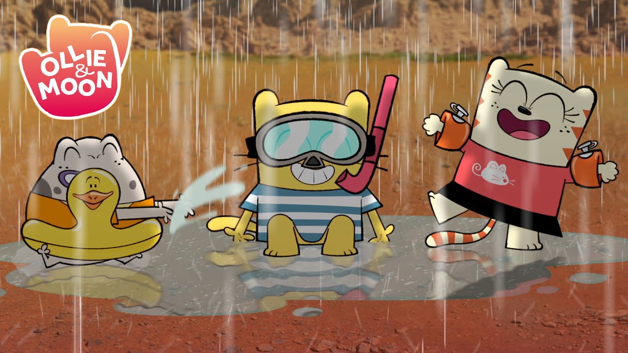 A surprise in South Africa | Ollie and Moon English | Full Episode | Season 1 | Cartoons for kids
