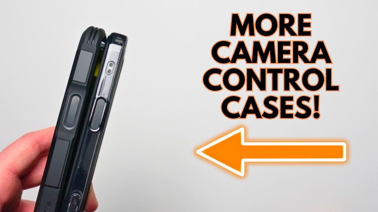 MORE CAMERA CONTROL CASES!! - Spigen Ultra Hybrid T & Tough Armor T