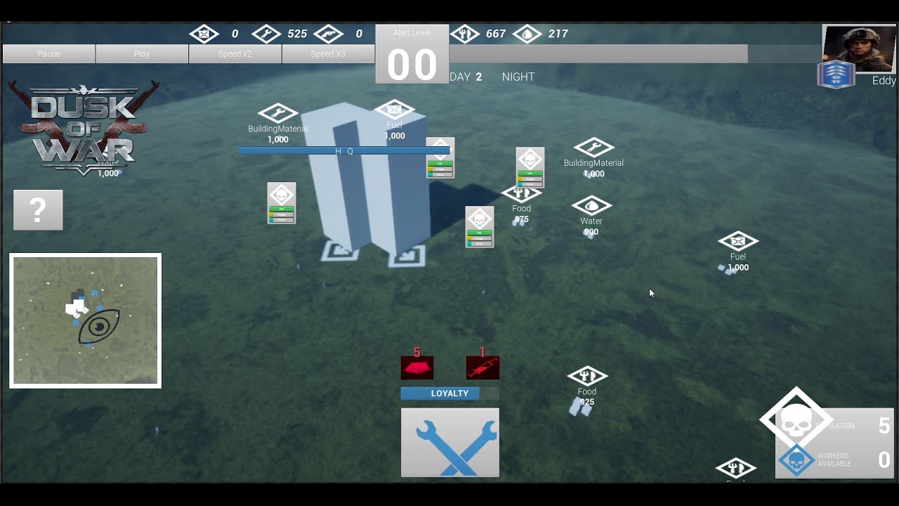 War of Dusk | Base builder survival RTS game | Devlog 2 #unrealengine