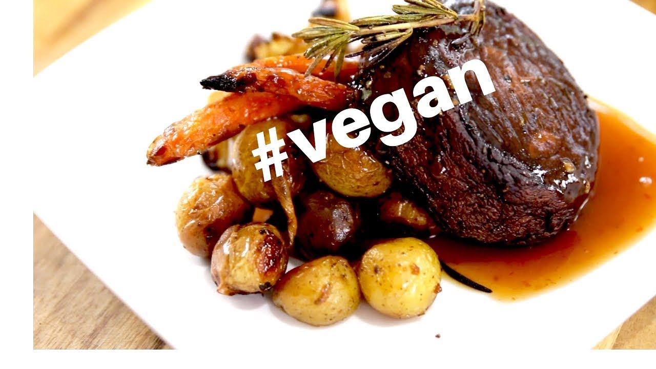 Portobello Steaks | The Buddhist Chef